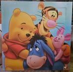 Canvas winnie the pooh 45 x 45 cm, Ophalen of Verzenden, Nieuw, Wanddecoratie