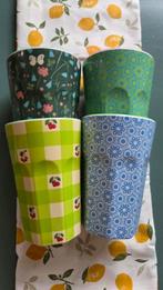 4x Rice dk melaminebeker hoog, Overige materialen, Ophalen of Verzenden, Zo goed als nieuw, Overige stijlen