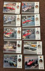 Ansichtkaarten van historische F1 coureurs in F1 auto, Ophalen of Verzenden, Formule 1