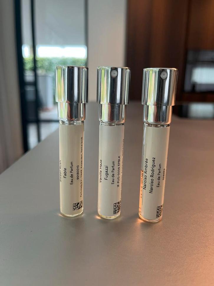 3 Parfumado Geuren - Proefmonsters, Sieraden, Tassen en Uiterlijk, Uiterlijk | Parfum, Zo goed als nieuw, Ophalen of Verzenden