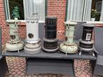 5 antieke petroleumkachels., Ophalen, 30 tot 80 cm, Cv-ketel of Combi-ketel, Minder dan 60 cm