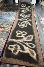 Echte wollen tapijt (hand gemaakt %100 wollen), Huis en Inrichting, Ophalen, Bruin, 50 tot 100 cm, Rechthoekig