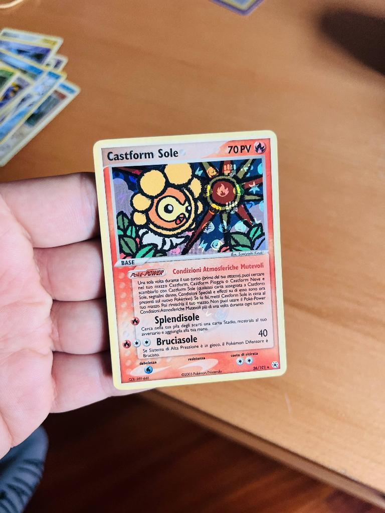 Sunny Castform 26/101 Reverse Holo Ex Hidden Legends Stamped, Verzenden, Zo goed als nieuw, Losse kaart, Foil