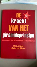 Marita van Rijssen - De kracht van het piramideprincipe, Ophalen of Verzenden, Zo goed als nieuw, Marita van Rijssen; Eline Janssen