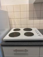 Elektrische kookplaat, Witgoed en Apparatuur, Kookplaten, Ophalen, 4 kookzones, Zo goed als nieuw, Vrijstaand