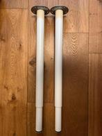 Ikea OLOV tafel-/ bureaupoten wit, Ophalen, Tafelpoot, 50 tot 100 cm, Rond