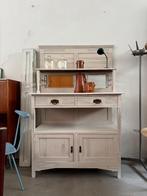 SALE: antieke, brocante buffetkast België, vintage kast, Ophalen, Gebruikt, 100 tot 150 cm, -