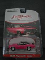 Plymouth Cuda "Barrett Jackson" Greenlight 1:64, Hobby en Vrije tijd, Christian@diecastcompany.nl, Auto, The Diecast Company, Nieuw