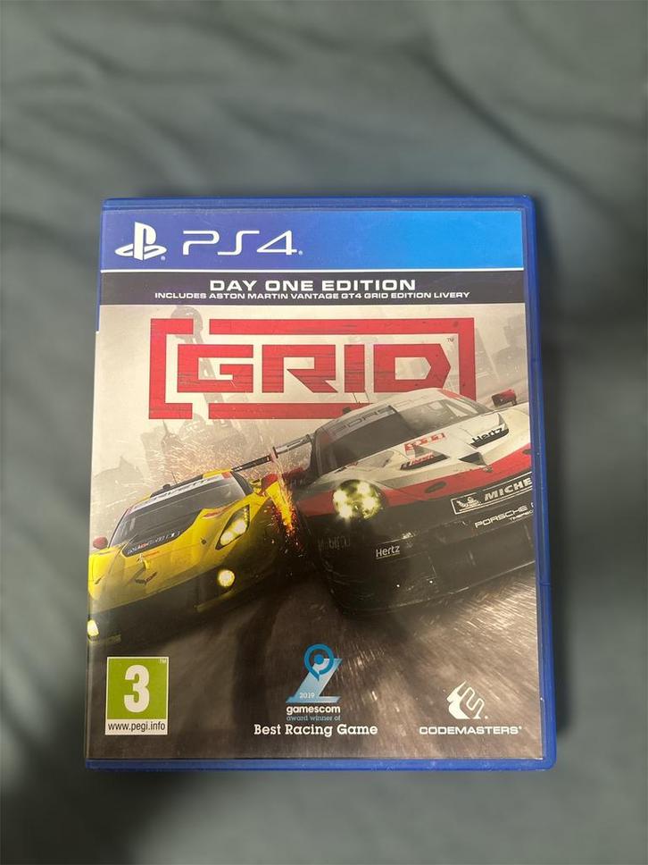 GRID, Spelcomputers en Games, Games | Sony PlayStation 4, Zo goed als nieuw, Racen en Vliegen, 3 spelers of meer, Vanaf 3 jaar