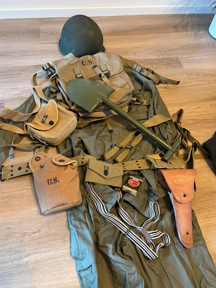 WO2 Amerikaans Airsoft/Verzamelaar Uniform - Maat M, Verzamelen, Militaria | Algemeen, Overige soorten, Kleding of Schoenen, Amerika