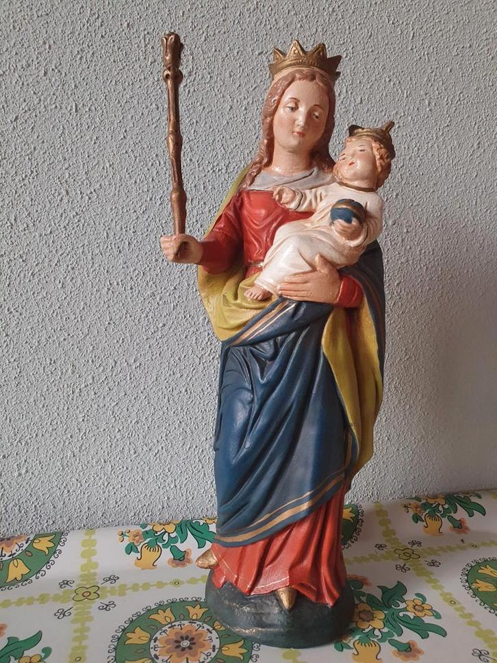 Maria met Kind Beeld, Antiek en Kunst, Antiek | Religie, Ophalen of Verzenden