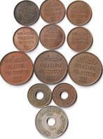 12 munten Palestina, Postzegels en Munten, Munten | Azië, Setje, Ophalen of Verzenden