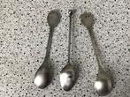 3 vintage theelepeltjes, Antiek en Kunst, Antiek | Bestek, Ophalen of Verzenden