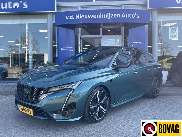 Peugeot 308 SW 1.6 Plug-in Hybrid 225 GT | Achteruitrijcamer, Auto's, Peugeot, Bedrijf, Te koop, ABS, Achteruitrijcamera, Adaptive Cruise Control