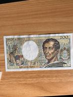 200 Francs 1991 Frankrijk Montesquieu, Ophalen of Verzenden, Frankrijk