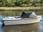 Sloep, Dreamliner 485, 15pk, 5/6p, grijs, tender, sloepje, Watersport en Boten, Ophalen, 10 tot 30 pk, Zo goed als nieuw, 3 tot 6 meter