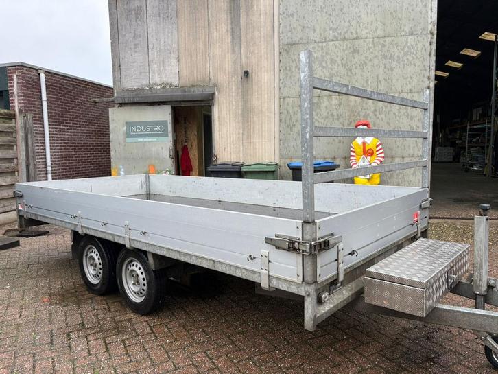 Anssems plateauwagen 405x178, Auto diversen, Aanhangers en Bagagewagens, Zo goed als nieuw, Ophalen