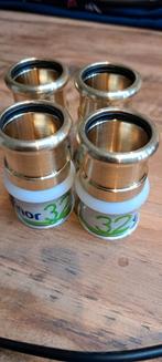 4x Uponor Verloop 32 pers x 28 pers.Nieuw in doos., Ophalen of Verzenden, Nieuw, Koper, Overige typen