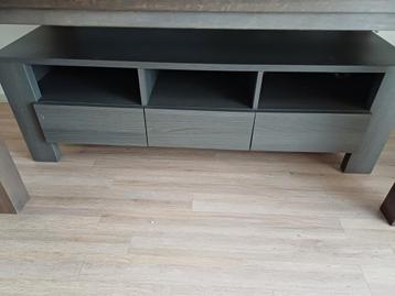 IKEA BESTÅ TV-meubel grijsbruin - afbeelding 1