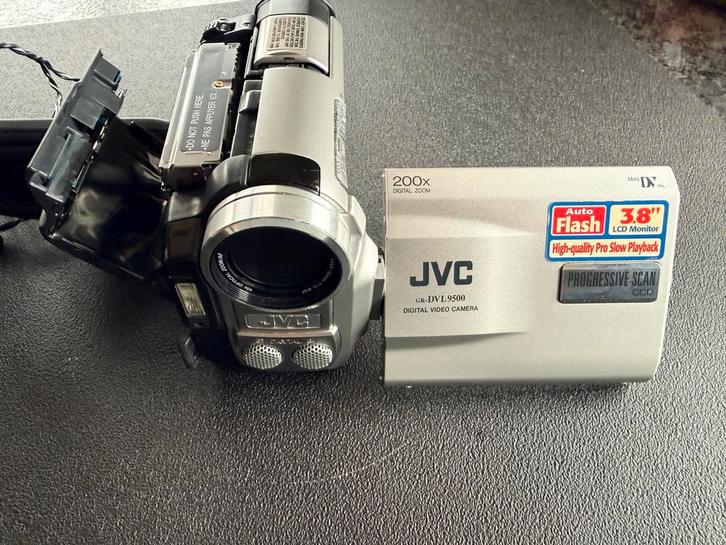 JVC GR-DVL9500 Mini DV Camcorder, Audio, Tv en Foto, Videocamera's Digitaal, Gebruikt, Camera, Mini dv, JVC, 20x of meer, Ingebouwde lamp
