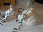 Superleuke hanglampen 2 stuks, Ophalen, Zo goed als nieuw, Metaal, Minder dan 50 cm