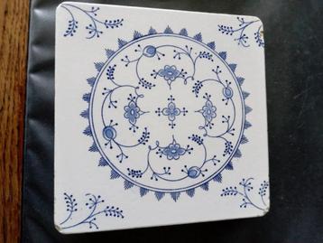 oude brocante onderzetter van Boch serie MEISSEN beschikbaar voor biedingen
