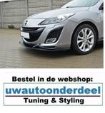 Maxton Design Mazda 3 MK2 Sport Spoiler Lip Splitter, Auto diversen, Tuning en Styling, Verzenden