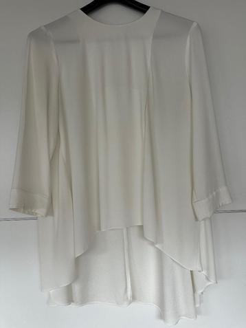 TARA JARMON blouse offwhite, maat 38