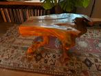 Salontafel Wortelhout, tafeltje., Ophalen, 50 tot 100 cm, Zo goed als nieuw, Minder dan 50 cm