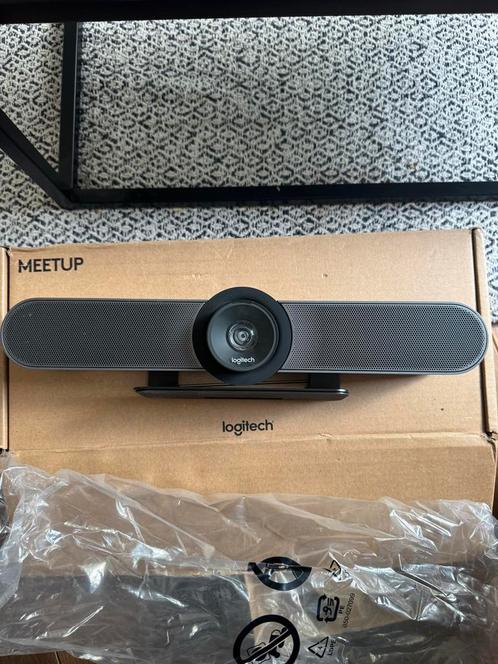 Logitech MeetUp Camera, Computers en Software, Webcams, Zo goed als nieuw, Bedraad, MacOS, Microfoon, Verzenden