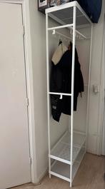 IKEA MACKAPÄR Kapstok met schoenenopberger, Ophalen, Zo goed als nieuw, Metaal, Staande kapstok