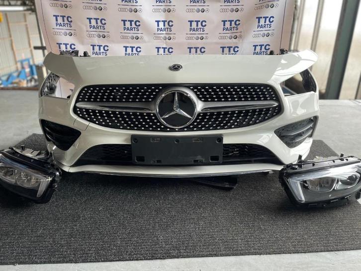 Mercedes Cla W118 Facelift Voorbumper compleet en koplampen, Auto-onderdelen, Carrosserie en Plaatwerk, Bumper, Mercedes-Benz
