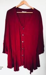 Mooie wijnrode tuniek met knoopjes., Kleding | Dames, Ophalen, Gedragen, Rood