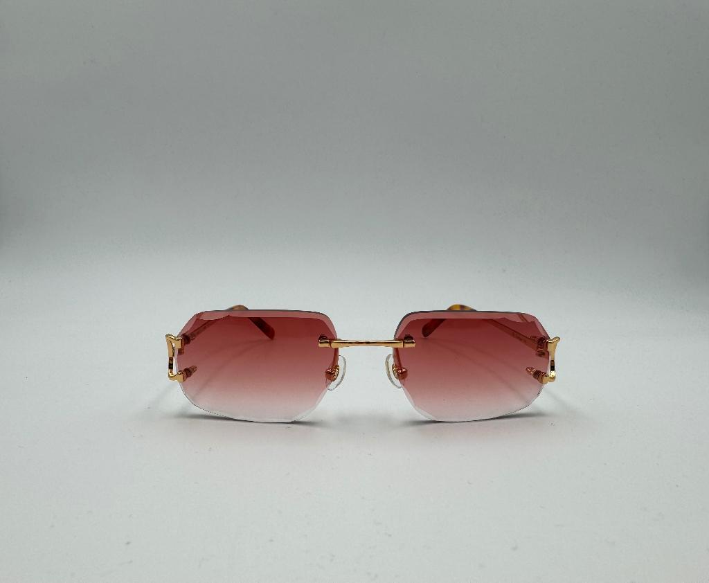 Cartier astro bril rood, Overige merken, Nieuw, Ophalen of Verzenden, Rood