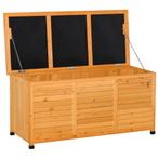 Tuinbox - met Open Deksel - 127x56x60cm - Natuurlijk Hout, Tuin en Terras, Quore B.V., Verzenden, Nick.karselius@quorebv.com, Nieuw