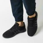 Adidas lite racer 38 2/3 zwart zwarte schoenen sneakers, Verzenden, Zwart, Sneakers of Gympen, Adidas