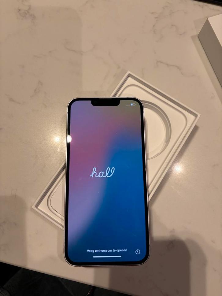iPhone 14 Lila - Krasvrij! Leuk kerstcadeau, Telecommunicatie, Mobiele telefoons | Apple iPhone, Zo goed als nieuw, Zonder abonnement
