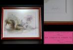 Vintage prent schilderij “Teen-agers” W Haenraets - DA-VERB, Antiek en Kunst, Kunst | Schilderijen | Klassiek, Ophalen of Verzenden