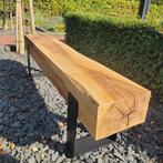 Landelijk eiken bankjes – op maat gemaakt, Huis en Inrichting, Tafels | Sidetables, Ophalen, Nieuw, 200 cm of meer, 25 tot 50 cm