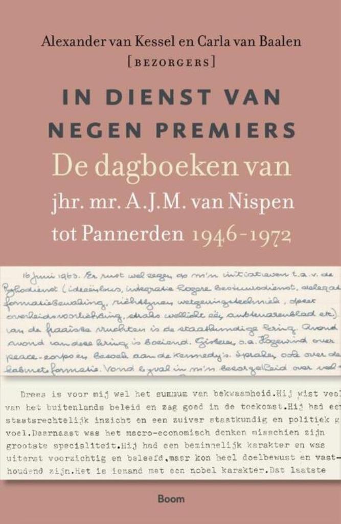 In dienst van negen premiers (hardcover), Boeken, Biografieën, Nieuw, Politiek, Ophalen of Verzenden