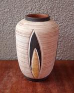 Vintage Sgraffito vaasje van Sawa Keramik WG, Overige materialen, Overige kleuren, Ophalen of Verzenden, Zo goed als nieuw