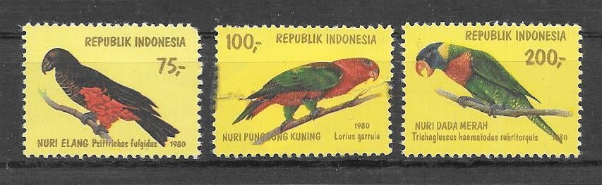Indonesie 1980  Vogels, Verzenden, Postfris, Zuidoost-Azië