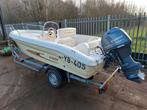 Ranieri Shark. Yamaha 60 Four Stroke. dekzeil. vaarklaar!, Watersport en Boten, Ophalen, Gebruikt, Minder dan 70 pk, 3 tot 6 meter