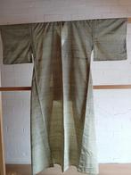 Traditionele Japanse Kimono green silver, Ophalen of Verzenden