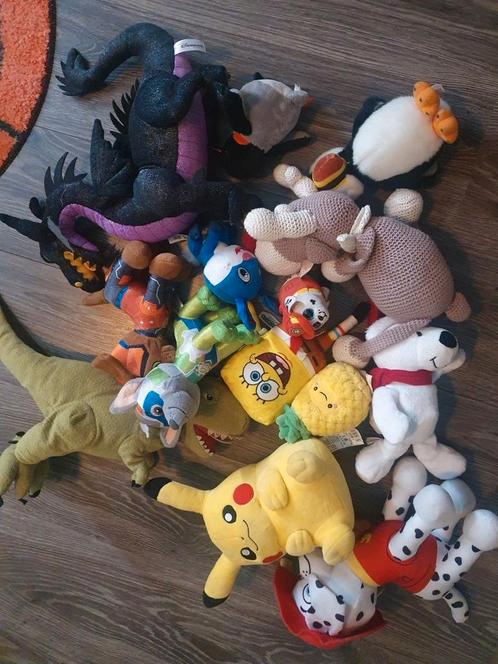 Knuffel Verzameling - Disney, Pokemon, Paw Patrol, Kinderen en Baby's, Speelgoed | Knuffels en Pluche, Gebruikt, Overige typen
