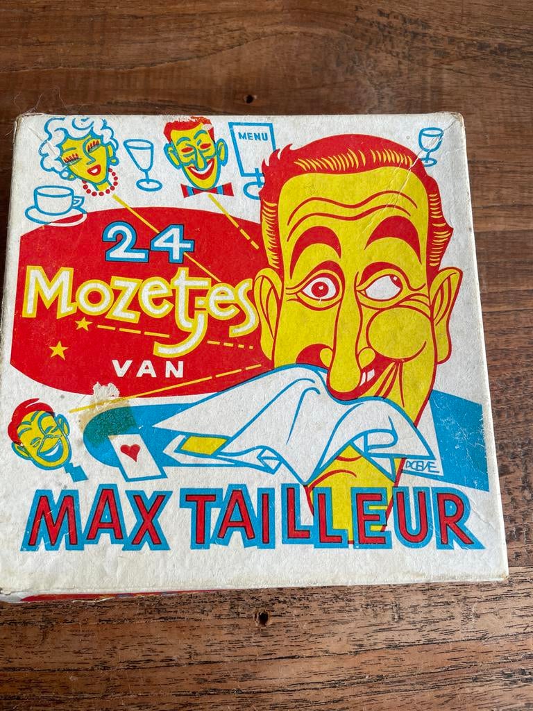 Vintage Max Tailleur Mozetes Servetten, Ophalen of Verzenden