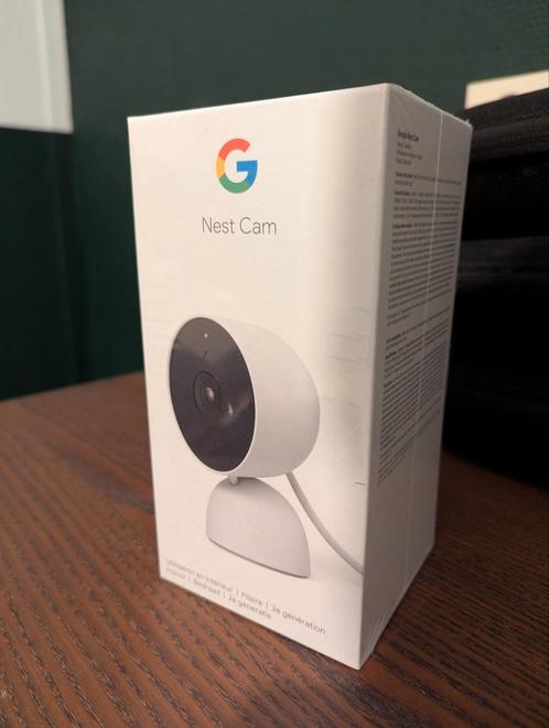 Google Nest Cam Indoor 2e Generatie - Nieuw - Geseald, Audio, Tv en Foto, Videobewaking, Nieuw, Binnencamera, Ophalen of Verzenden