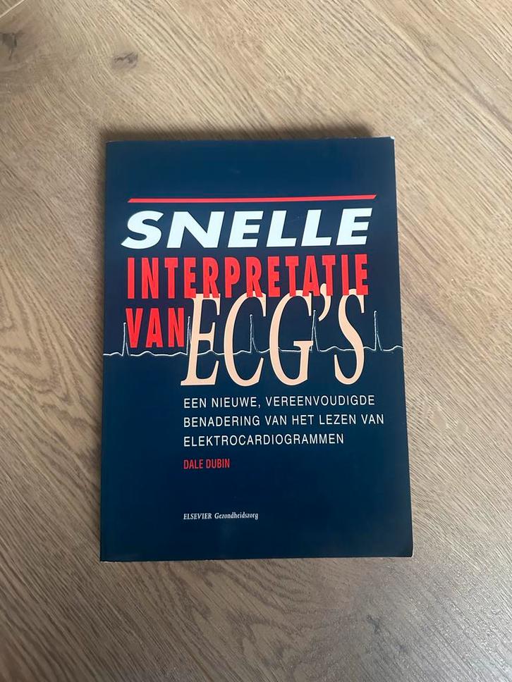 Snelle Interpretatie van ECG's - Zo goed als nieuw, Boeken, Studieboeken en Cursussen, Zo goed als nieuw, Niet van toepassing