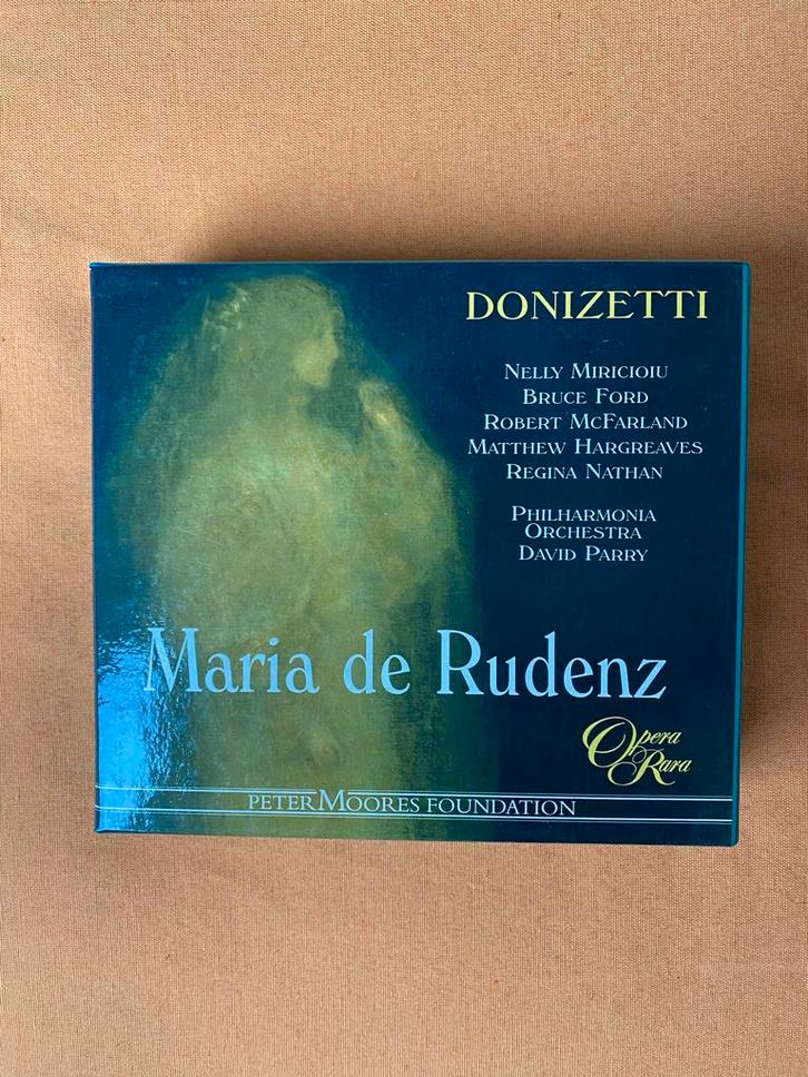 Donizetti - Maria de Rudenz - Opera Rara 2CD, Cd's en Dvd's, Cd's | Klassiek, Zo goed als nieuw, Opera of Operette, Romantiek