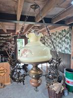 Vintage Hanglamp met Bloemmotief, Ophalen of Verzenden